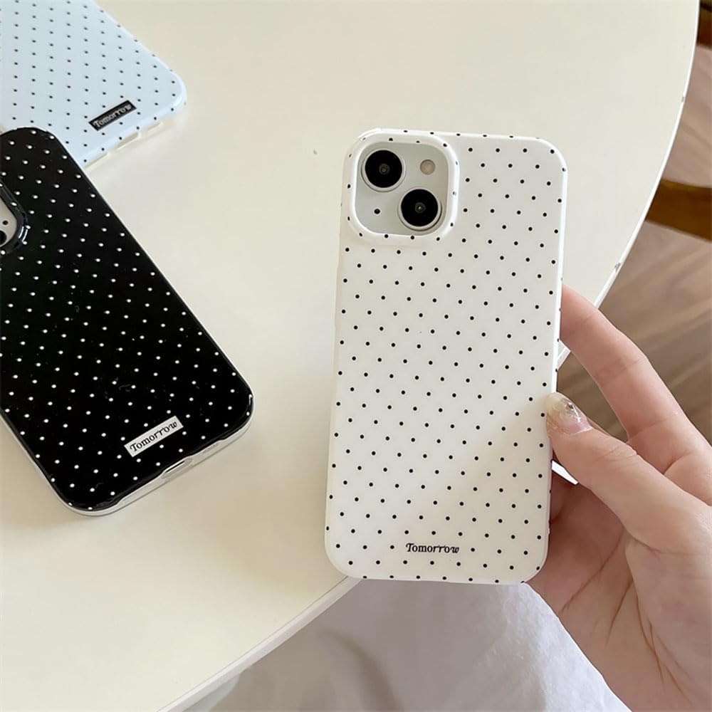 Coque iPhone 17 silicone TPU motif pois esthétique | France Coques – Image 5