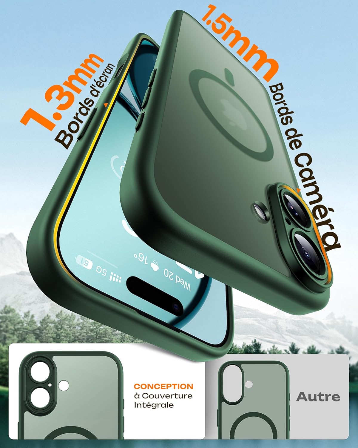 Coque iPhone 17 translucide mate résistante aux chocs | France Coques – Image 7