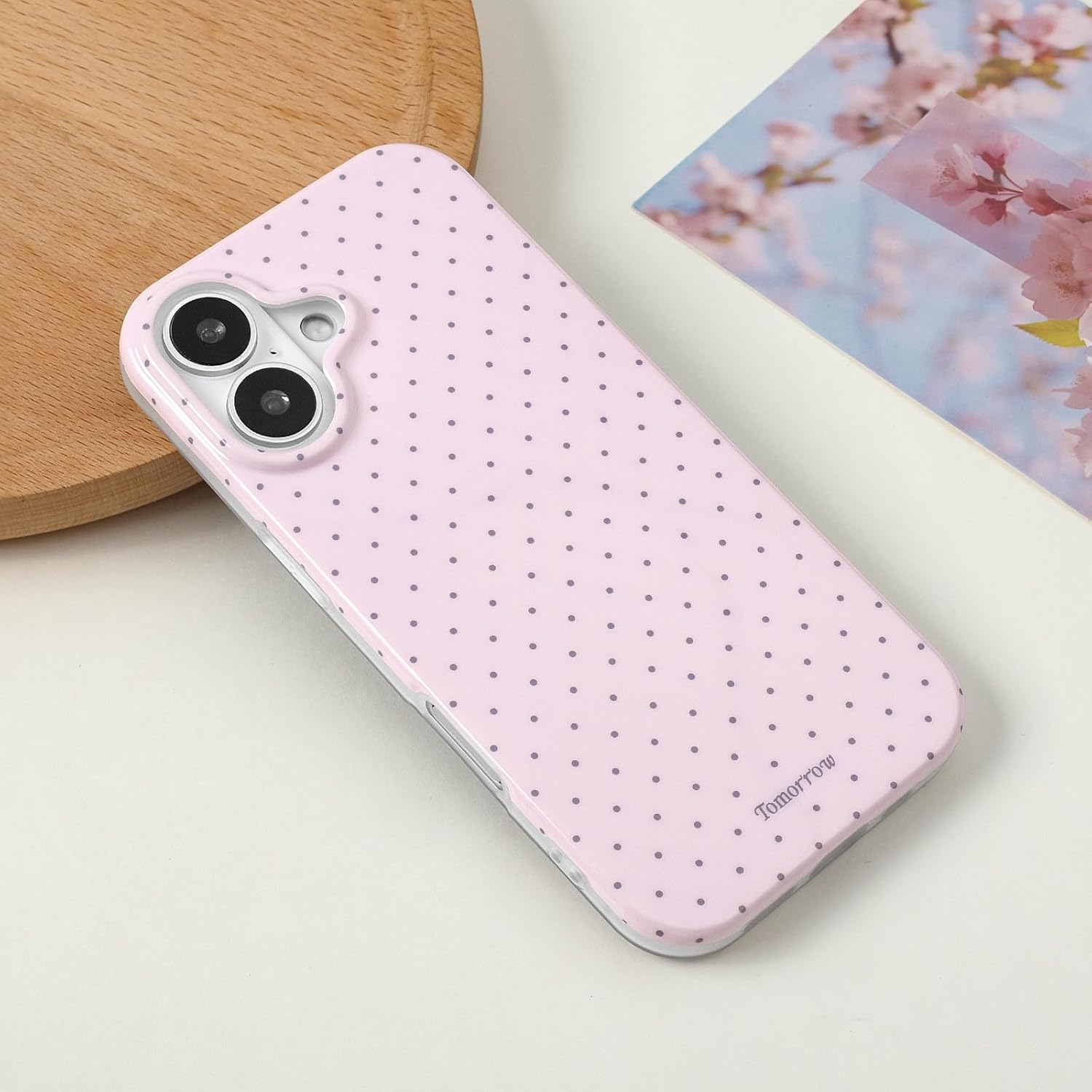Coque iPhone 17 silicone TPU motif à pois | France Coques – Image 4