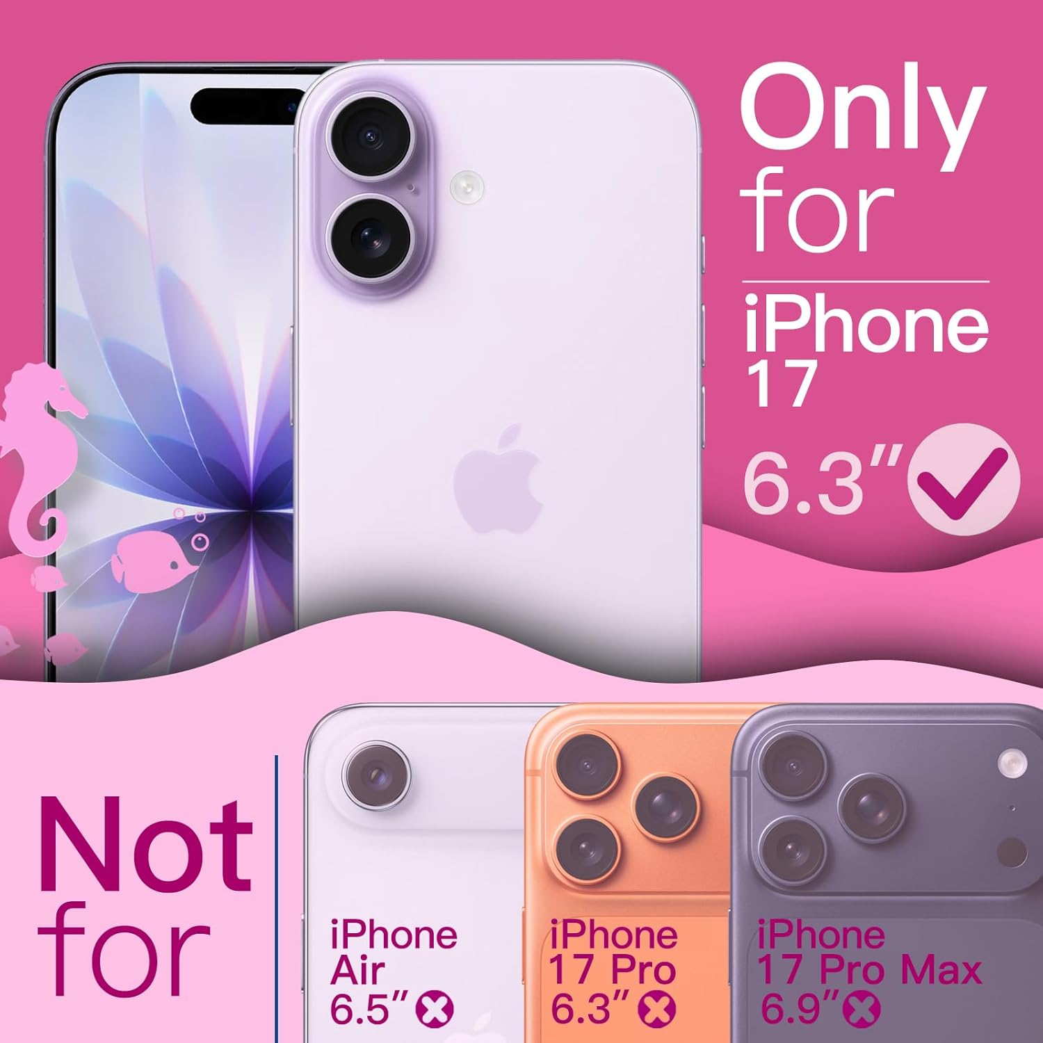 Coque iPhone 17 6,3 pouces transparente rigide | France Coques – Image 3