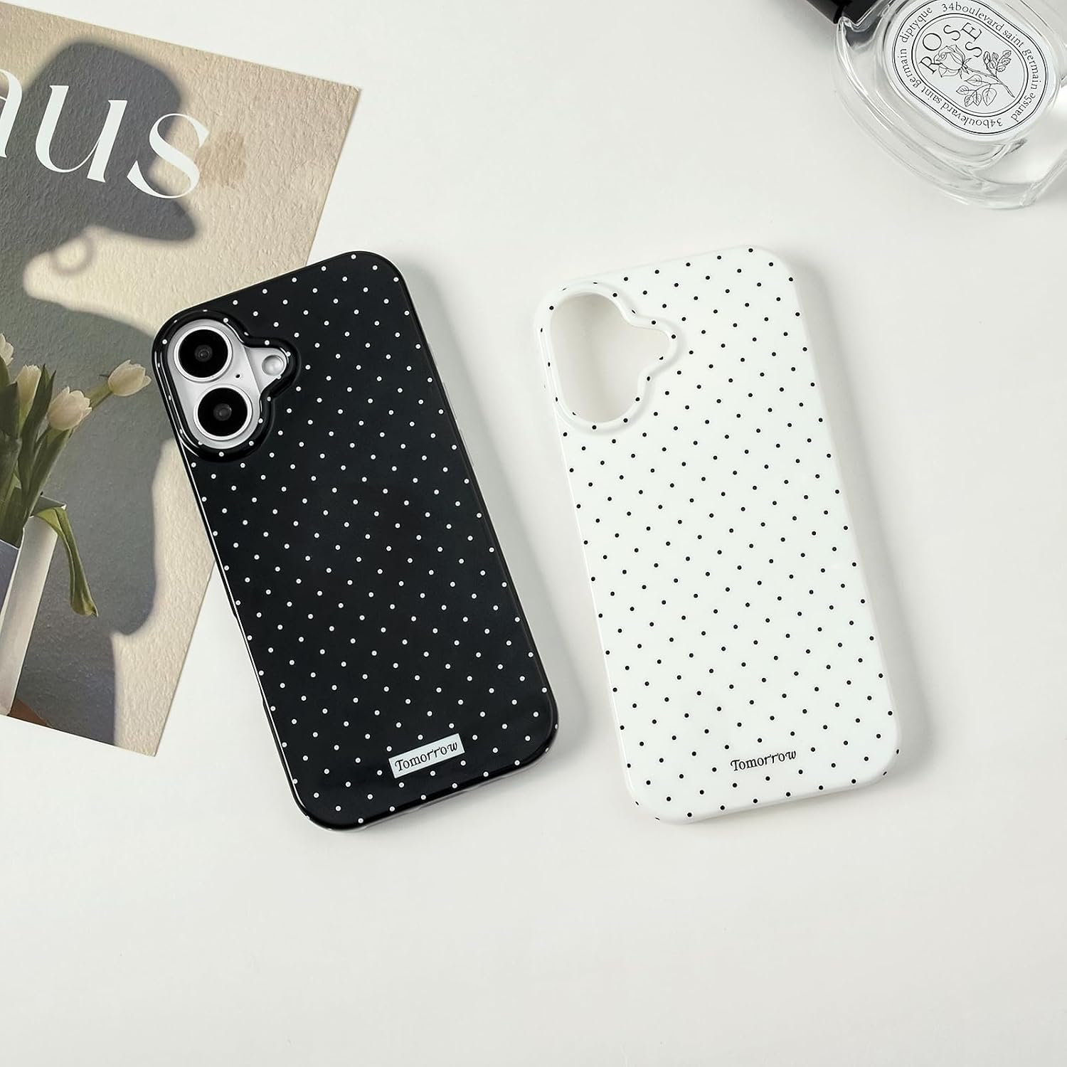 Coque iPhone 17 silicone TPU motif pois esthétique | France Coques – Image 7
