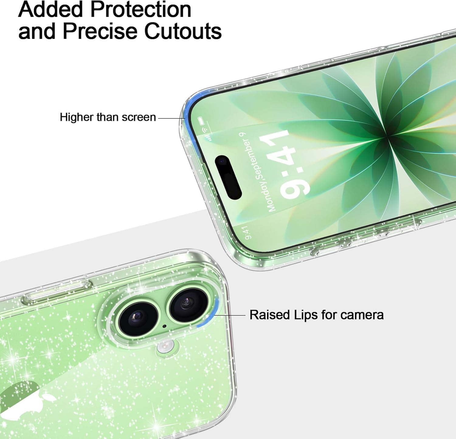 Coque iPhone 17 silicone TPU pailleté | France Coques – Image 5