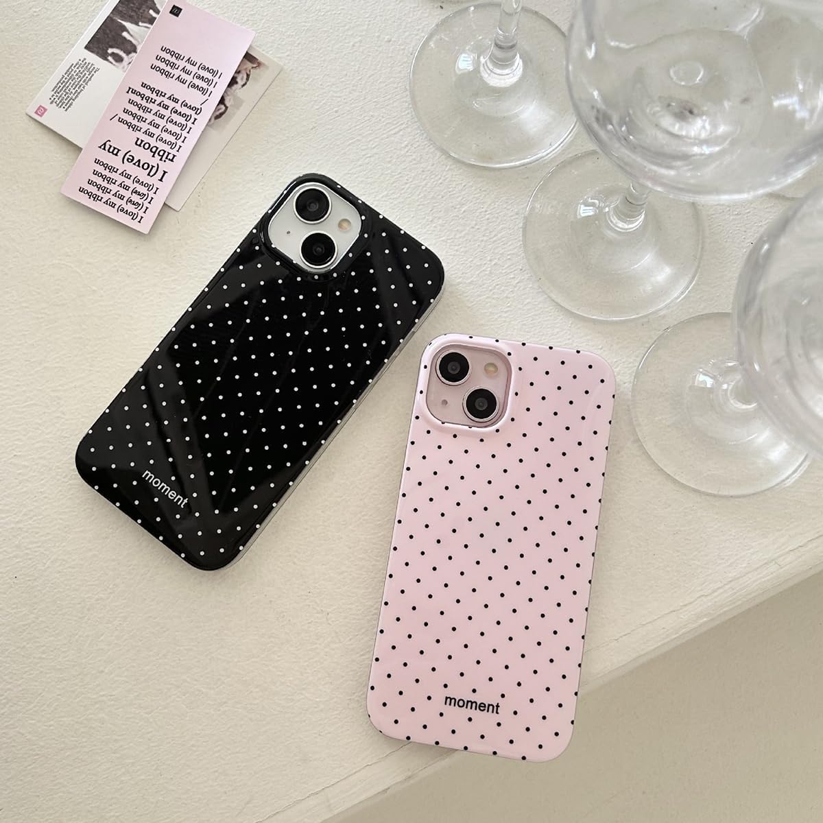 Coque iPhone 17 silicone TPU motif à pois | France Coques – Image 9