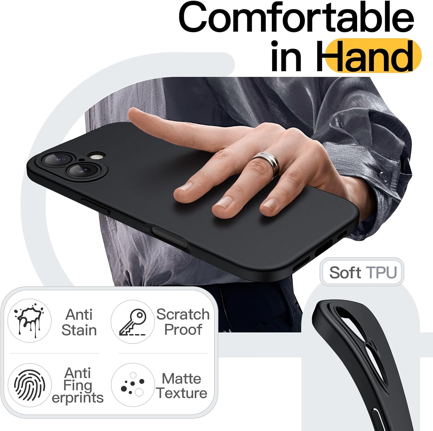 Coque iPhone 17 TPU souple finition mate | France Coques – Image 7