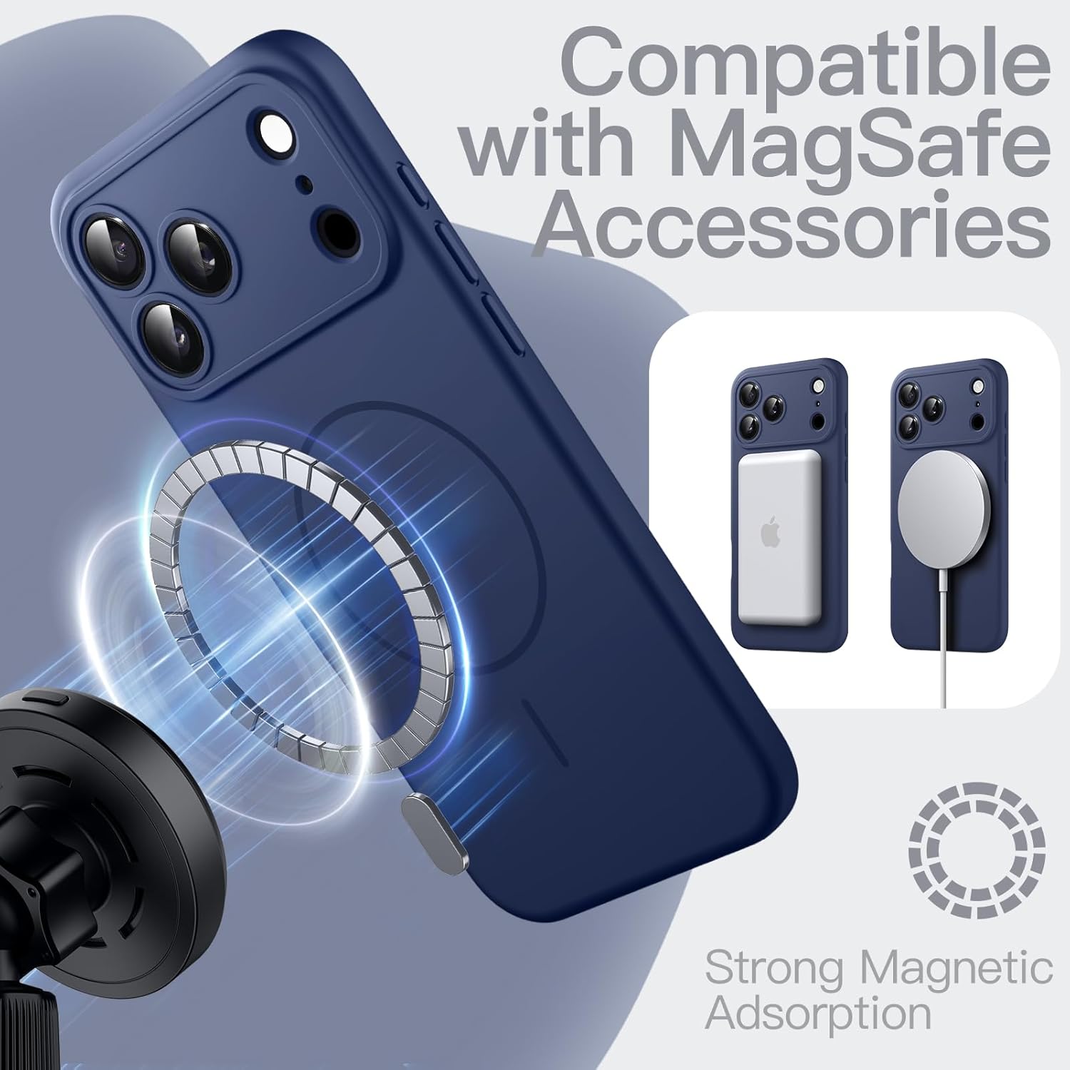 Coque iPhone 17 Pro Max silicone magnétique | France Coques – Image 4