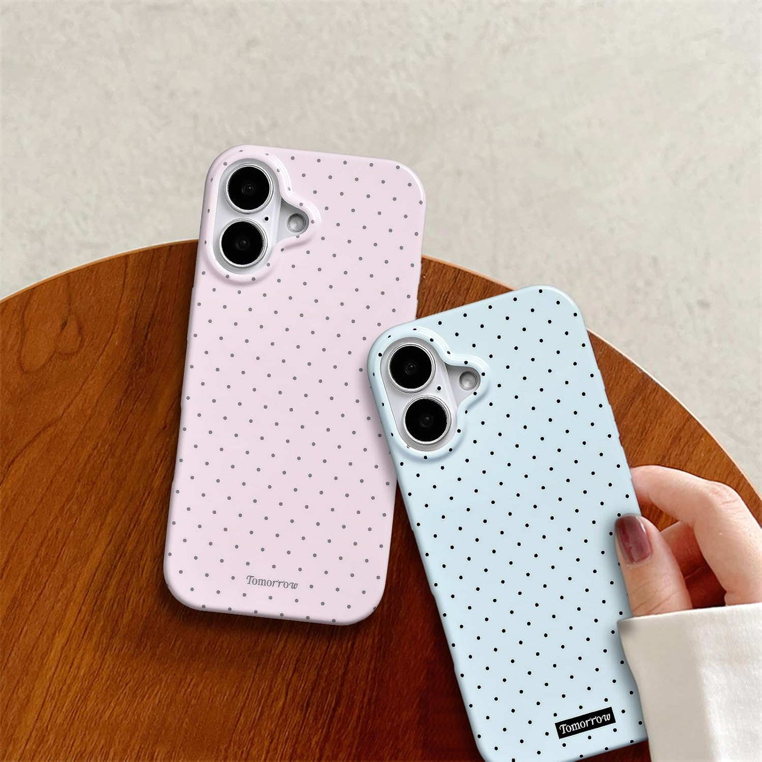 Coque iPhone 17 silicone TPU motif à pois | France Coques – Image 8
