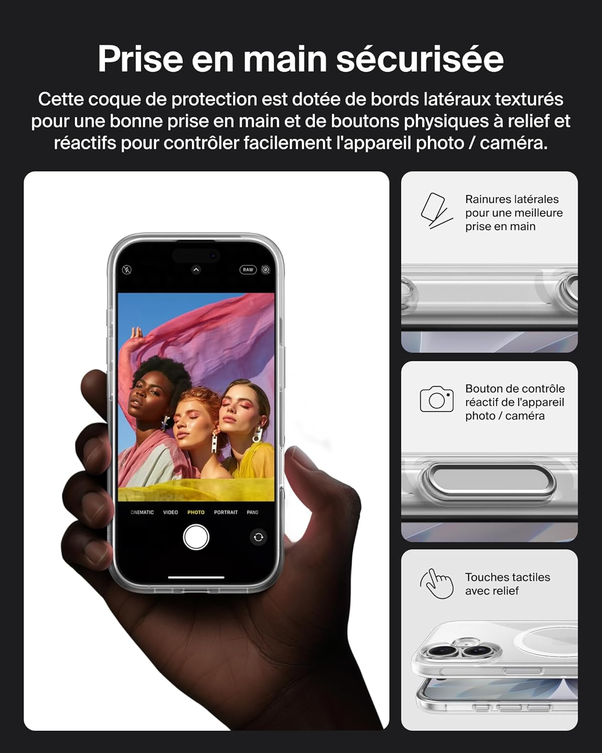 Coque iPhone 17 transparente anti-rayures | France Coques – Image 4