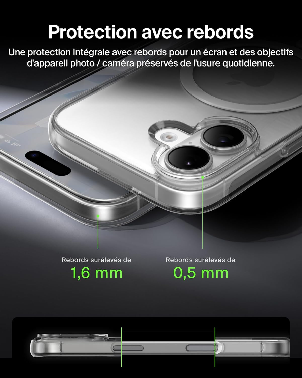 Coque iPhone 17 transparente anti-rayures | France Coques – Image 6