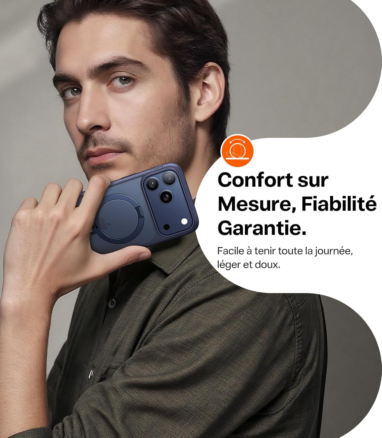 Coque iPhone 17 Pro Max antidérapante 360° | France Coques – Image 9