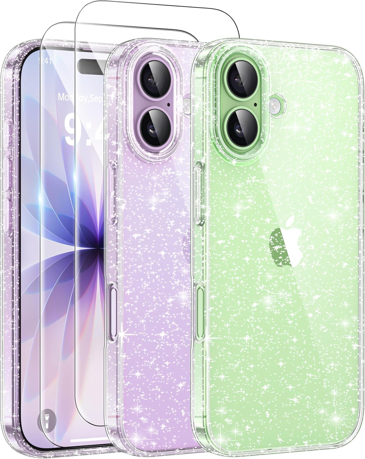 Coque iPhone 17 silicone TPU pailleté | France Coques – Image 2