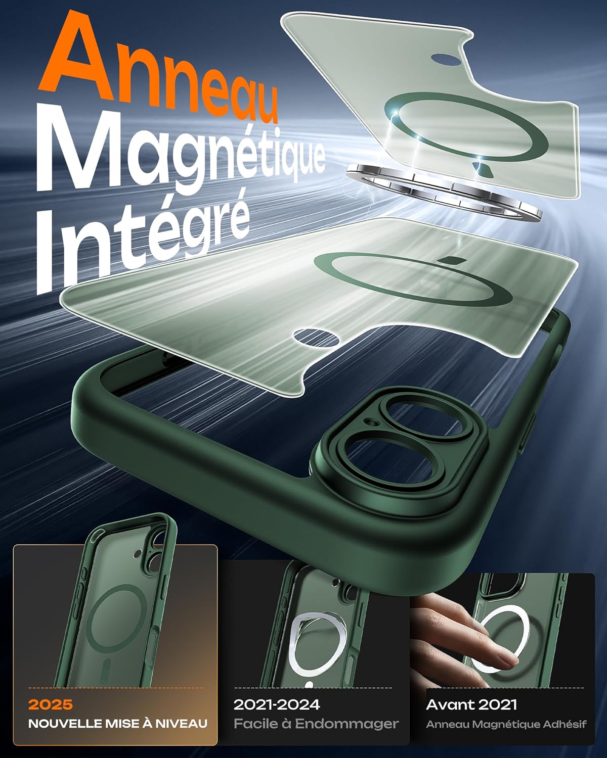 Coque iPhone 17 translucide mate résistante aux chocs | France Coques – Image 4