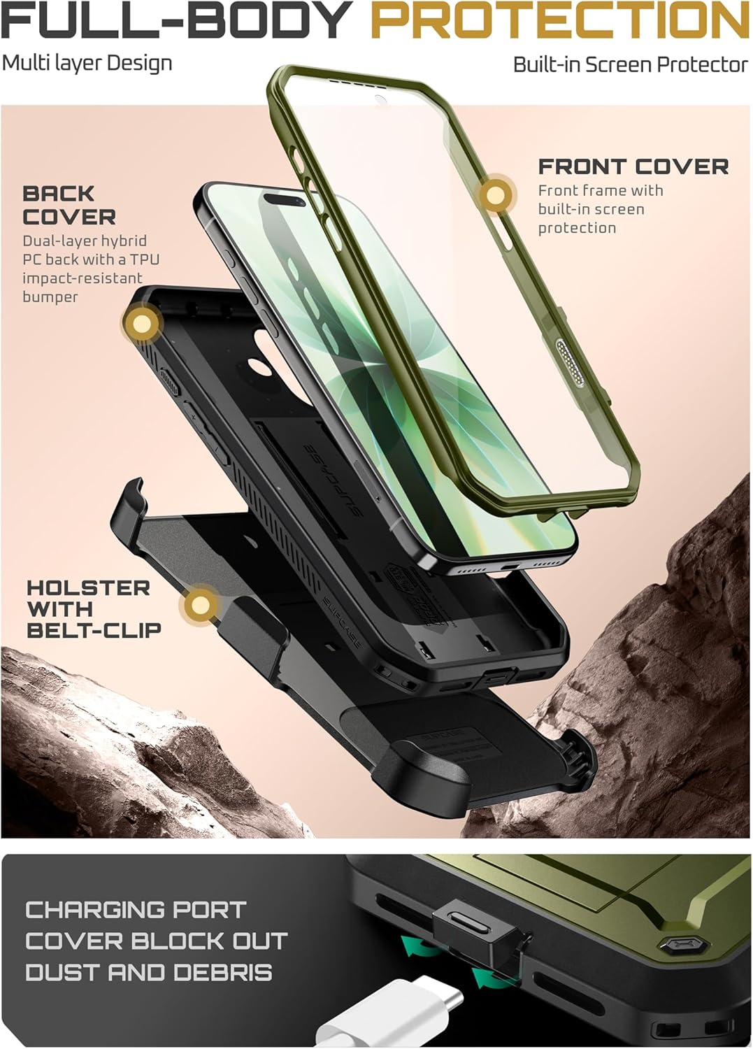 Coque iPhone 17 robuste avec béquille intégrée | France Coques – Image 7