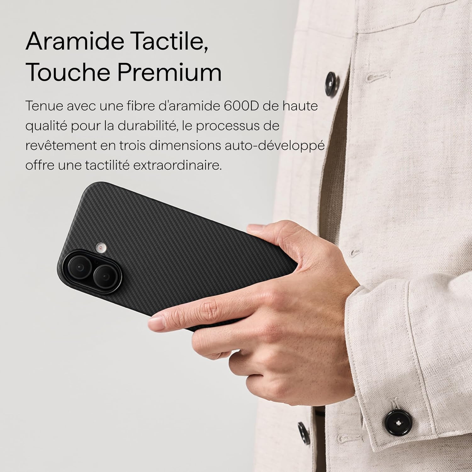 Coque iPhone 17 aramide ultra fine et légère | France Coques – Image 6
