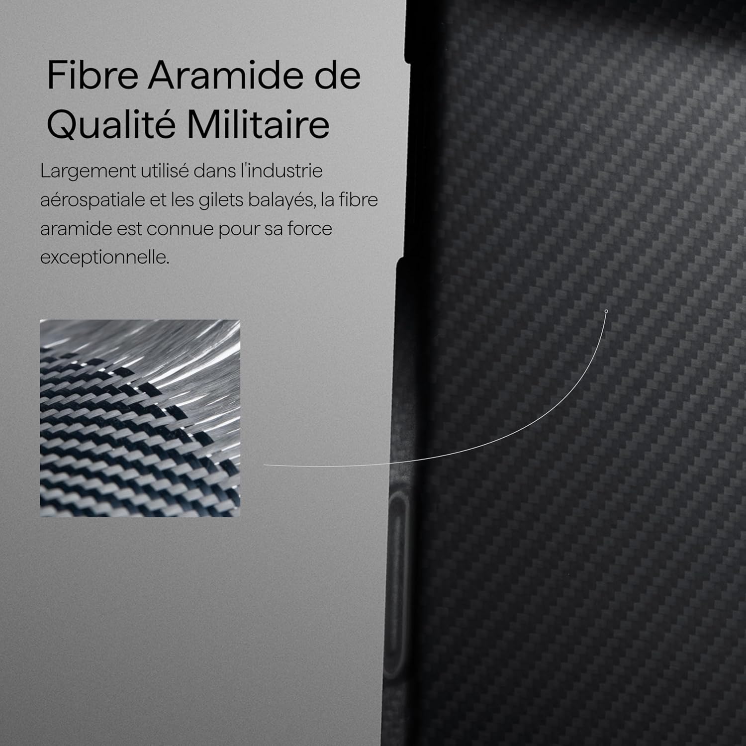 Coque iPhone 17 aramide ultra fine et légère | France Coques – Image 3