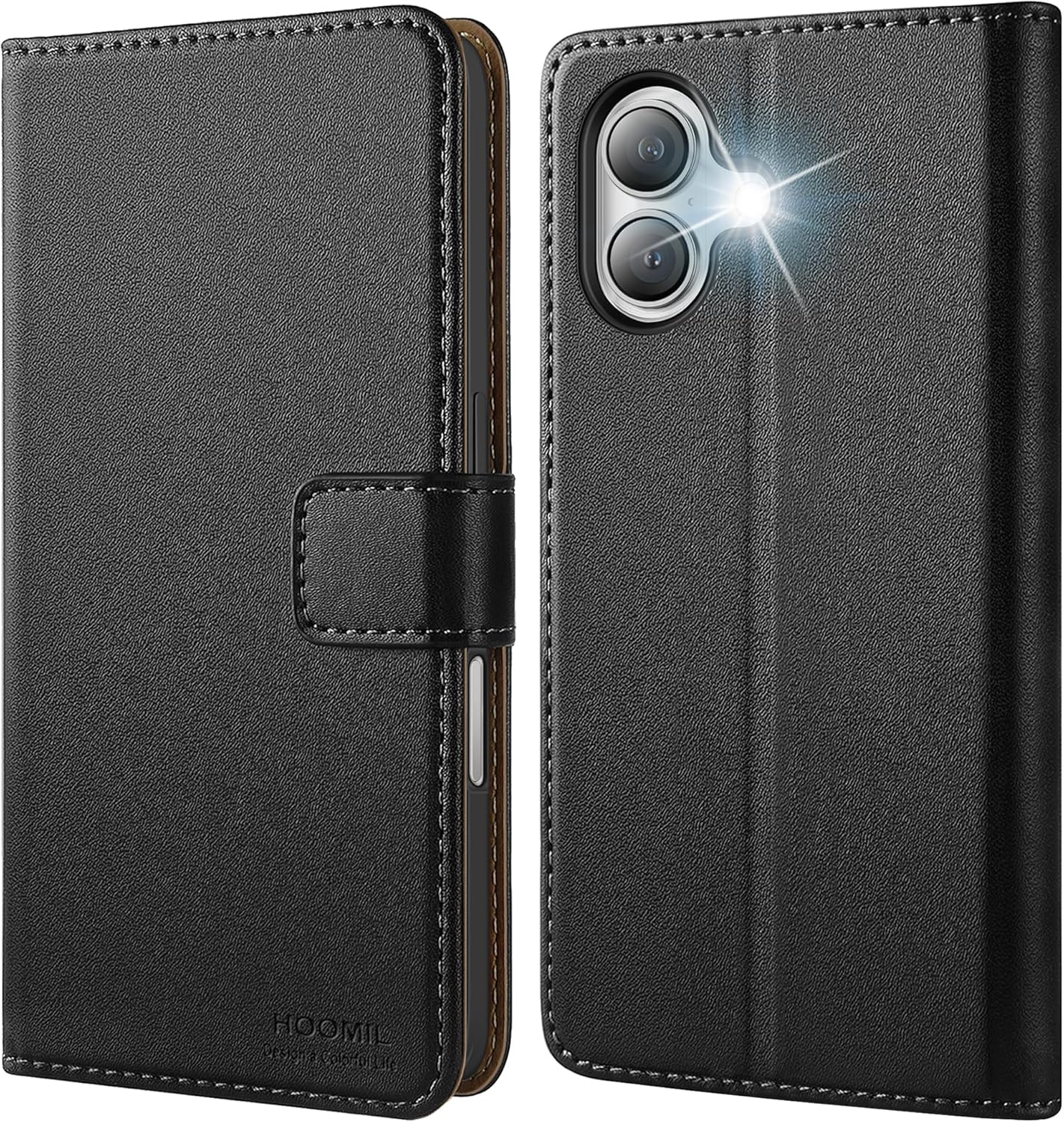 Coque iPhone 17 cuir premium rabat | France Coques – Image 2